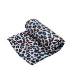 Orange Leopard Muslin