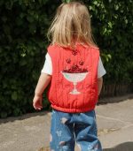 Juno Vest, Fiery Red - Image 2