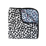 Animal Print Muslin Blanket - Reversible