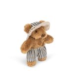 Tiny Teddy Travel, Blue Stripe - Image 2