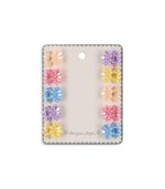 10 Pack Mini Flower Hair Claws