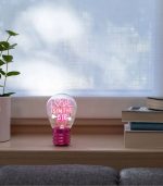 Love is in the Air Lightbulb - Shaped Table Lamp - Image 5
