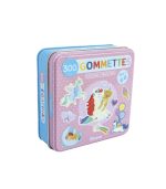 Auzou My Metallic Box of Stickers - Unicorns