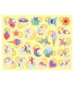 Auzou My Metallic Box of Stickers - Unicorns - Image 3