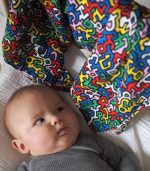 Keith Haring 2-Pack Muslin Squares - Image 3