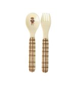 Baby Dinner Set - Brown - Nathalie Lete Vol. 2 Print - Giftbox - Image 7