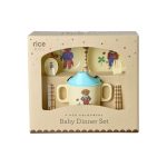 Baby Dinner Set - Brown - Nathalie Lete Vol. 2 Print - Giftbox