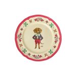 Vintage Side Plate - Red - Nathalie Lete Vol. 2 Print