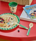 Kids Plate - Green - Hero Print - Image 2