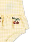 Etta Swimsuit, Banana Almond Check - Image 3