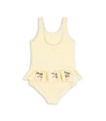 Etta Swimsuit, Banana Almond Check - Image 2