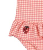 Etta Long Sleeve Swimsuit, Geranium Pink - Image 2
