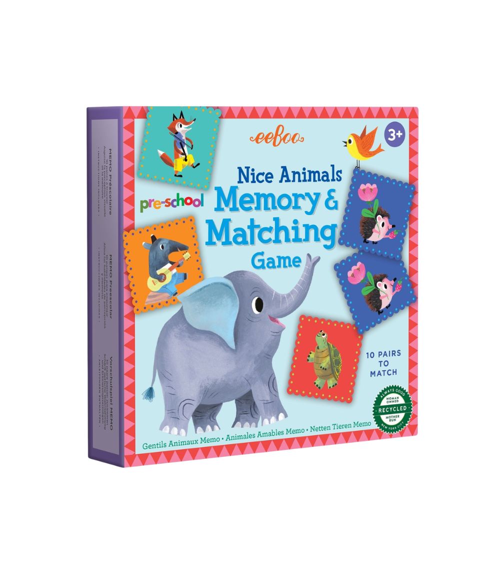 159 Pre-school Nice Animals Memory Game - Image 1