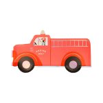 Meri Meri Fire Truck Plates (x 8)