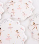 Meri Meri Ballerina Plates (x 8) - Image 3