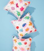 Pompom Cushion - Grandma's Garden - Image 2