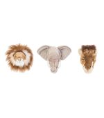 Decorative Mini Heads: Safari Box