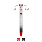 Robot Two-Colour Ballpoint Pen - Click & Clack