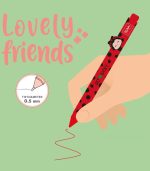 Gel Pen with "Get Lucky" Ladybug Animal Decoration - Lovely Friends - Image 4