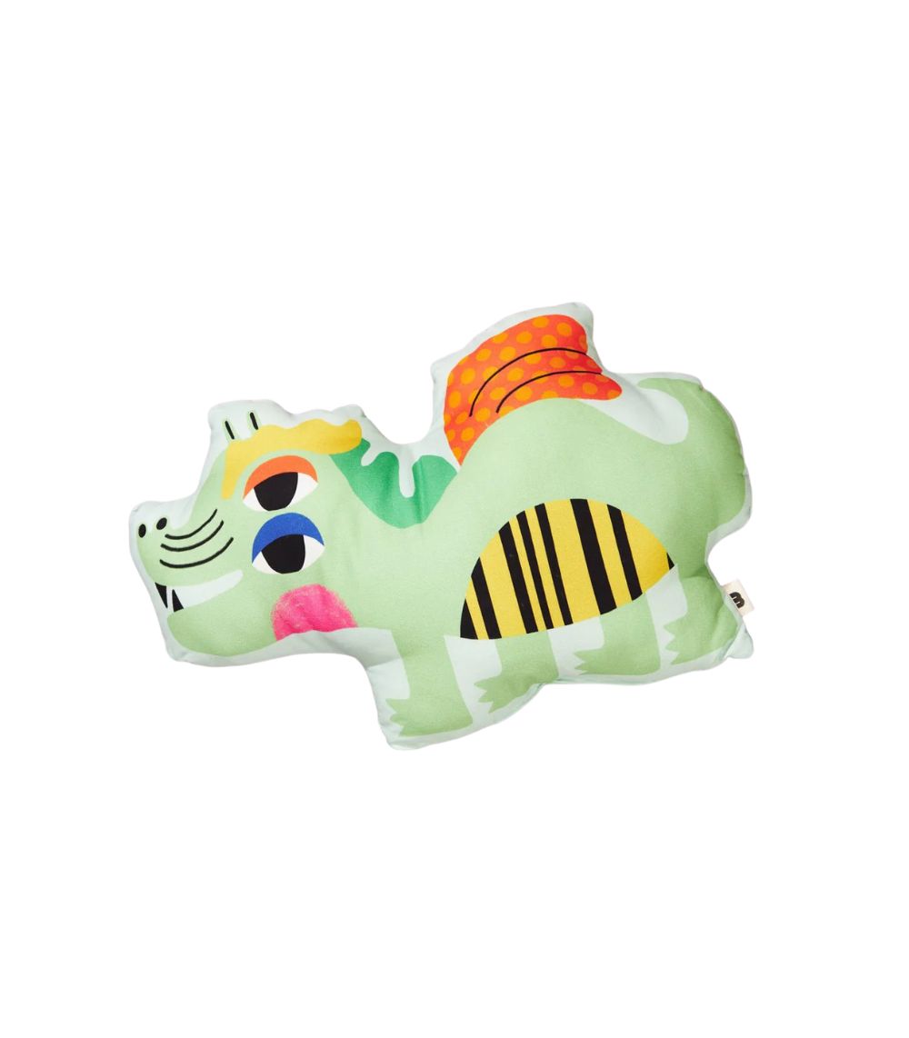 23 Toy Cushion - Green Dragon - Image 1