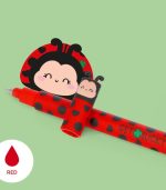 "Get Lucky" Ladybug Erasable Gel Pen - Erasable Pen - Image 2