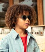 Izipizi Sun Junior 7-11y #D - Turquoise Stone - Grey - Image 2