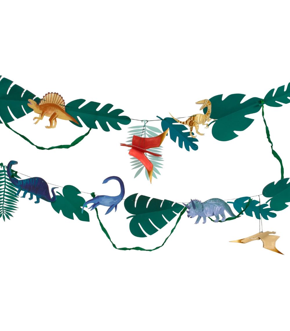 244 Meri Meri Dinosaur Kingdom Large Garland Set - Image 1