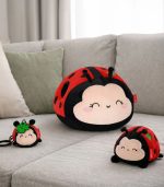 Ladybug Plush Key Ring - Tiny Super Soft! - Image 3