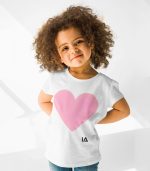 Kids Interactive Glow T-Shirt - Love Heart - White - Image 4