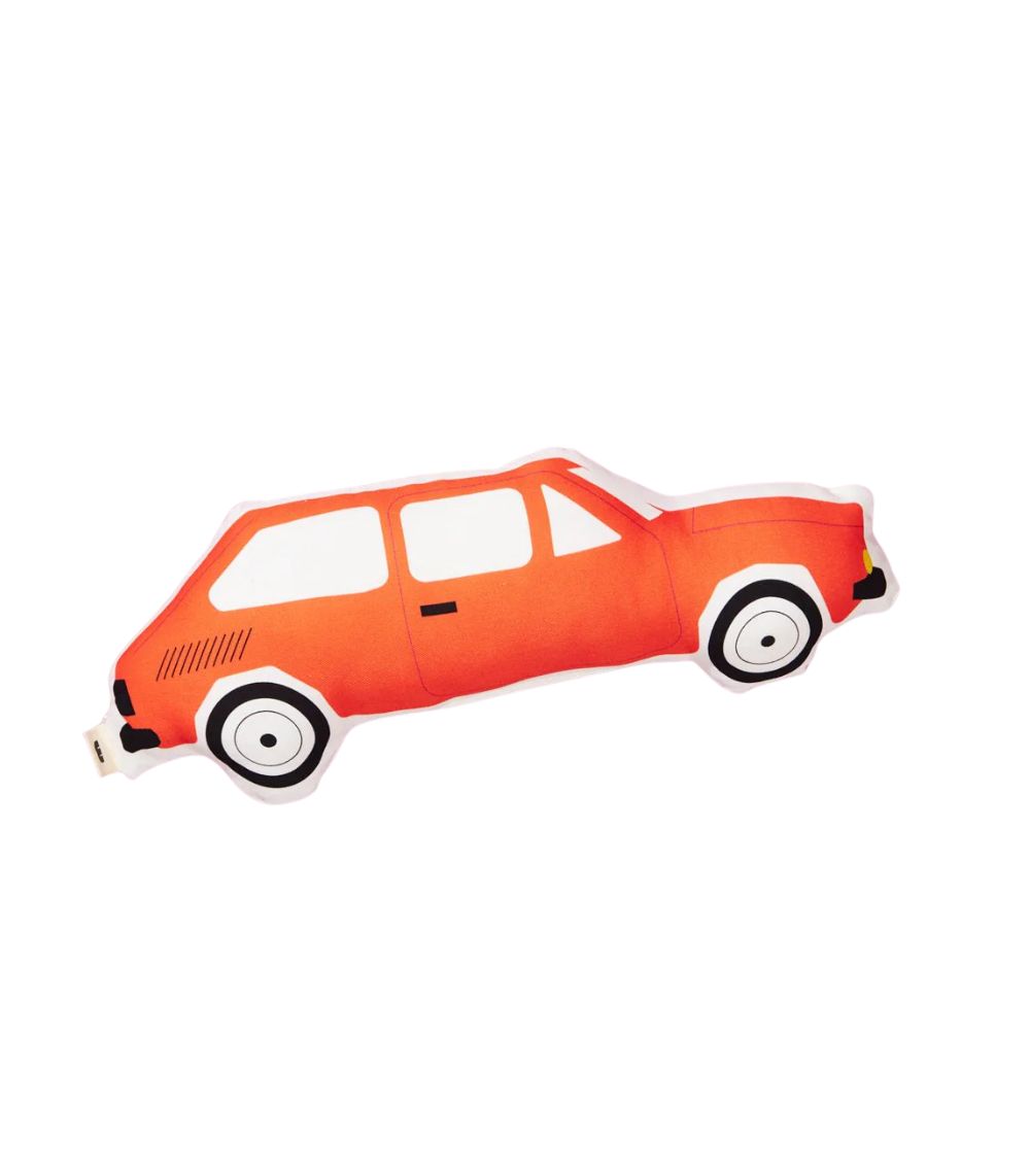25 Toy Cushion - Red Car - Image 1