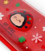 Ladybug Rigid Transparent Pencil Case - WonderWow - Image 3