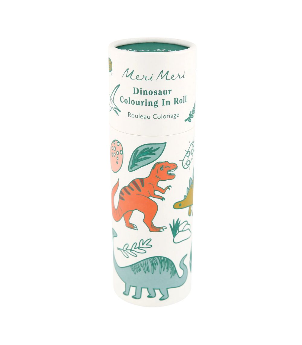 281 Meri Meri Dinosaur Colouring Roll - Image 1