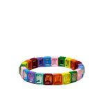 Mamacita Mosaic Muse Tile Bracelet, Multicolor