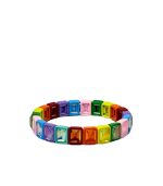 Mamacita Mosaic Muse Tile Bracelet, Multicolor