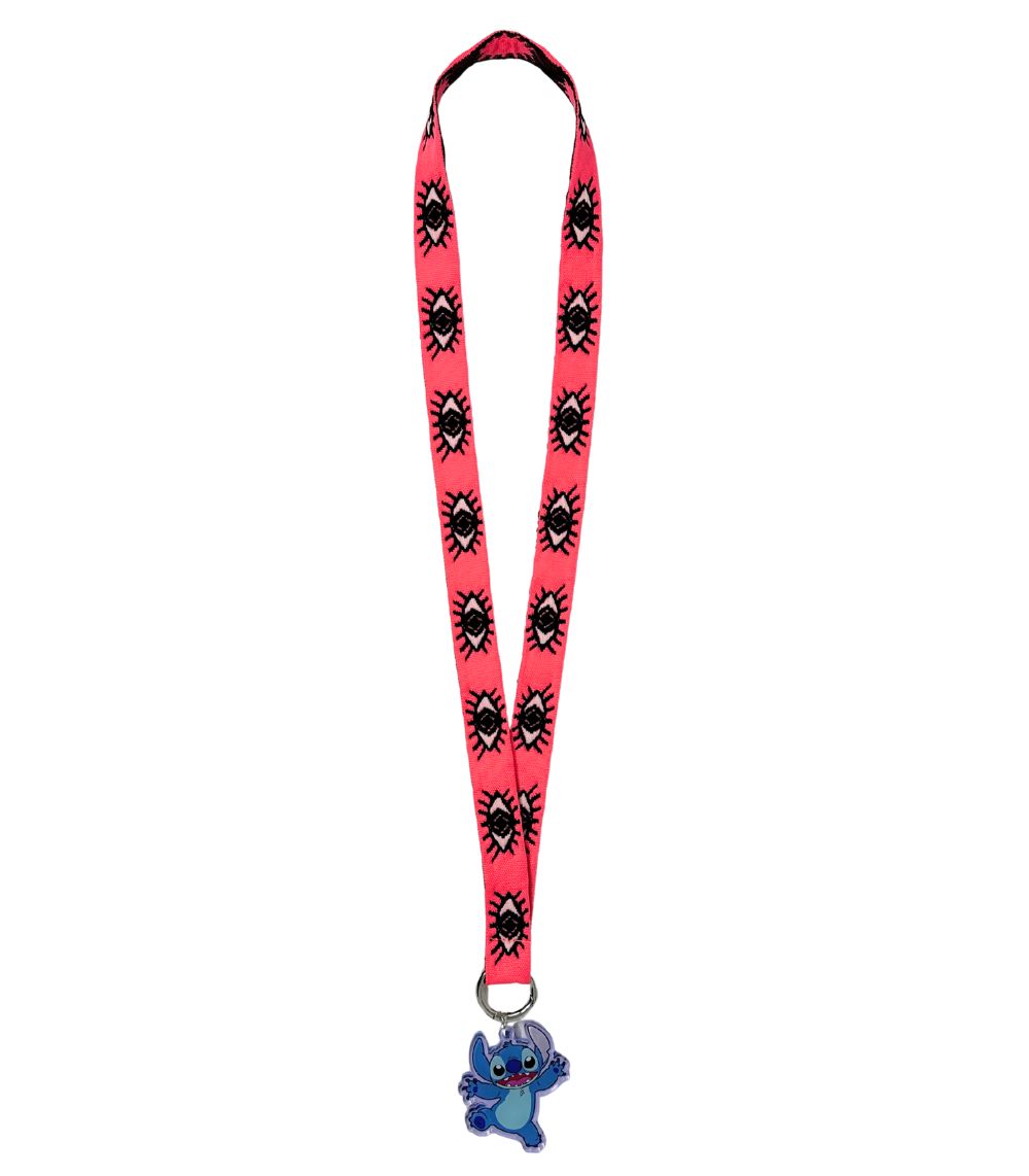 32 My Ohana Fuchsia Lanyard - Image 1