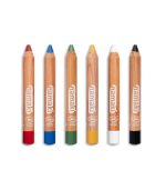 Rainbow Face Paint Pencils Set of 6 - Image 5