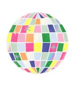 Meri Meri Disco Ball Large Plates (x 8)