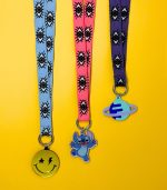 Smiley Storm Blue Lanyard - Image 2
