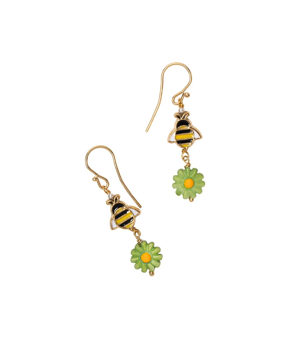 37 Busy Bee Earrings - Image 1
