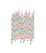 Meri Meri Multi Stripe Candles (x 16)