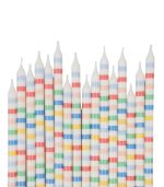 Meri Meri Multi Stripe Candles (x 16) - Image 3