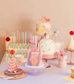Meri Meri Multi Stripe Candles (x 16) - Image 2