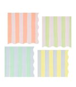 Meri Meri Pastel Stripe Large Napkins (x 16)