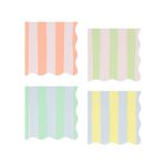Meri Meri Pastel Stripe Small Napkins (x 16)