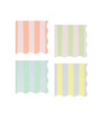 Meri Meri Pastel Stripe Small Napkins (x 16)