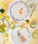 Meri Meri Pastel Stripe Large Napkins (x 16) - Image 2