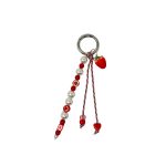 Strawberry Pearl Pop Key/Bag Charm