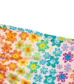 Fuzzy Blanket 70x100cm - Happy Flowers