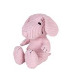 Snoopy ECO Corduroy Pink, 19cm
