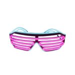 Led Light Up Glasses Pink - Aqua Trim
